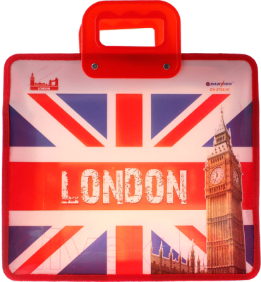 Изображение товара Папка-портфель Darvish Города / DV-2706-01