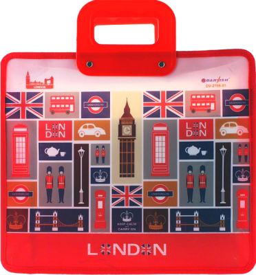 Изображение товара Папка-портфель Darvish Города / DV-2706-01