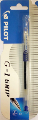 Ручка гелевая Pilot G1 Grip B-BLGP-G1-5 (L, синий)