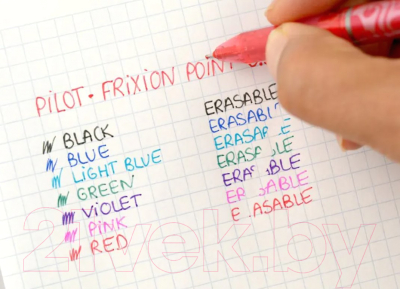 Ручка гелевая Pilot FriXion Point / BL-FRP5 (V) (фиолетовый)