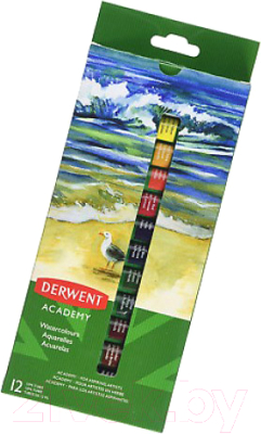 Акварельные краски Derwent Academy 2302404 (12шт)