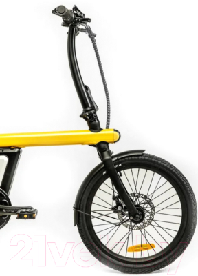 Электровелосипед Bearbike Vienna 20 2020 / RBKB0Y607001 (желтый)