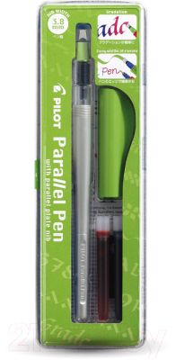 Ручка перьевая Pilot Parallel Pen FP3-38-SS