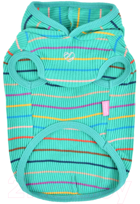 Изображение товара Футболка для животных Pinkaholic Yara с капюшоном / NAUA-TS7603-GR-M (зеленый)