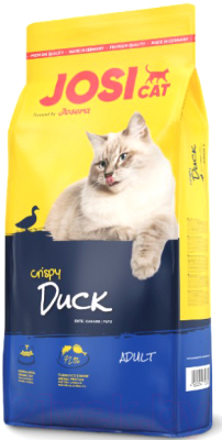 Сухой корм для кошек Josera JosiCat Adult Crispy Duck&Fish (18кг)