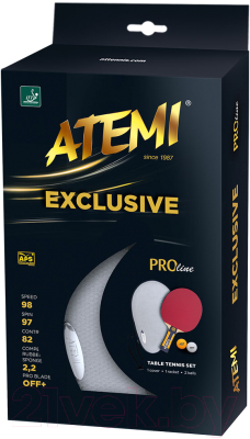 Набор для настольного тенниса Atemi Exclusive