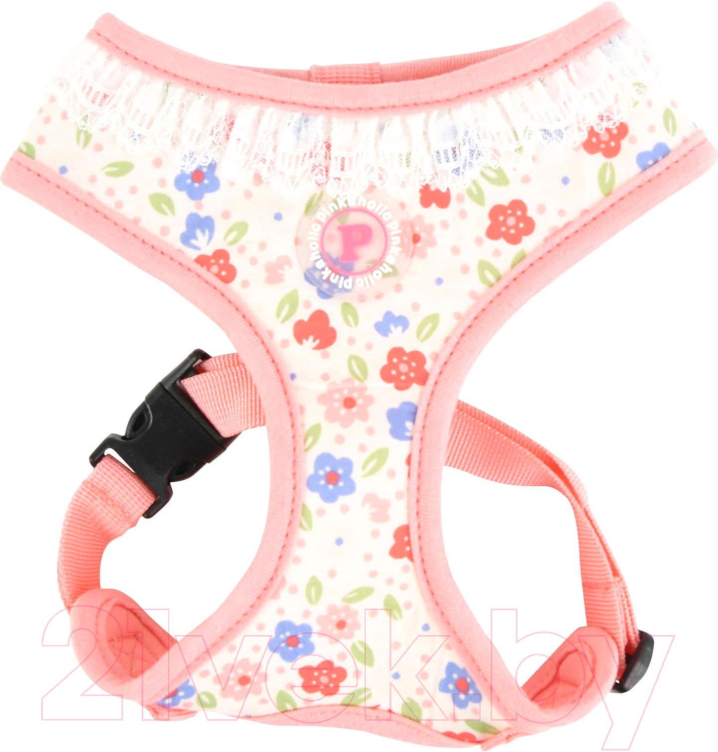 Шлея-жилетка для животных Pinkaholic Crocus / NAUA-HA7631-IP-M (розовый)