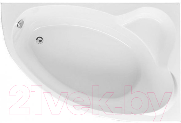 Ванна акриловая Aquanet Mayorca 150x100 R (с каркасом)