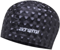 Шапочка для плавания Atemi 3D / PU200 (черный) - 