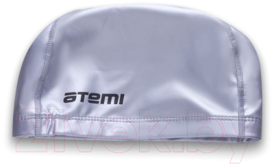 Шапочка для плавания Atemi PU12 (серебристый)