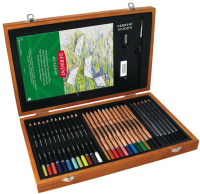 Набор для рисования Derwent Academy Wooden Gift Box / 2300147 - 