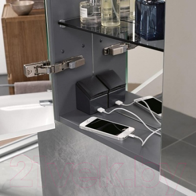 Шкаф с зеркалом для ванной Geberit Option Plus 500.594.00.1