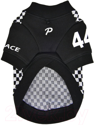 Футболка для животных Puppia Racer / PATD-TS1759-BK-L (L, черный)