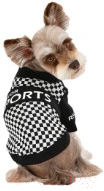 Футболка для животных Puppia Racer / PATD-TS1759-BK-L (L, черный)