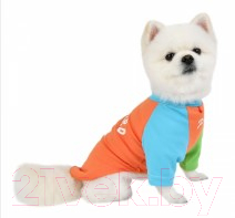 Футболка для животных Puppia Rescuer / PAUA-TS1803-OR-S (S, оранжевый) — фото 4