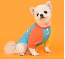 Футболка для животных Puppia Rescuer / PAUA-TS1803-OR-XL (XL, оранжевый) — фото 5