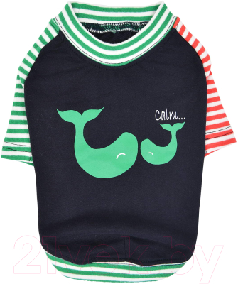 

Футболка для животных Puppia, Humpback / PAUA-TS1802-NY-M