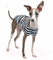 Изображение товара Футболка для животных Puppia Winona / PAUA-TS1801-NY-XL (XL, синий)