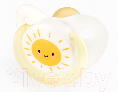 Пустышка Happy Baby 13022 (желтый)