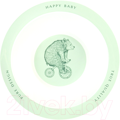 

Тарелка для кормления Happy Baby, Зеленый, 15016