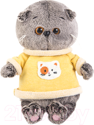 

Мягкая игрушка Budi Basa, Басик Baby в толстовке / BB-019