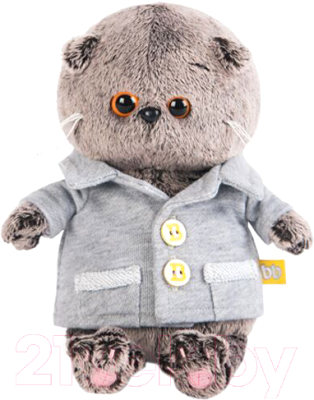 

Мягкая игрушка Budi Basa, Басик Baby в сером пиджачке / BB-021