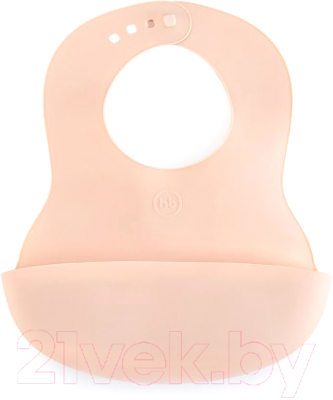 Нагрудник детский Happy Baby Plastik Bib / 16000 (Natural)