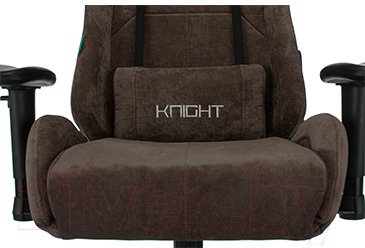 Кресло геймерское Бюрократ Zombie Viking Knight LT10 Fabric (коричневый)