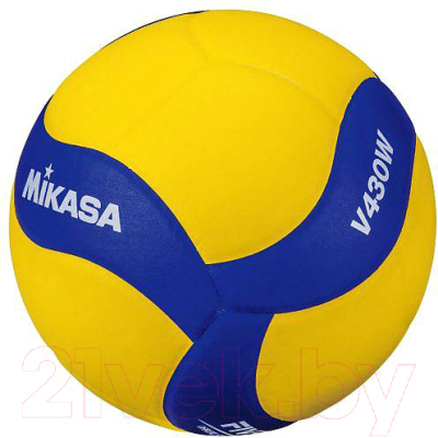 Мяч волейбольный Mikasa V430W (размер 5, желтый/синий)