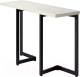 Обеденный стол Millwood Арлен 3 147x38-76x76 (дуб белый Craft/металл черный) - 