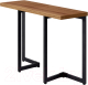 Обеденный стол Millwood Арлен 3 147x38-76x76 (дуб табачный Craft/металл черный) - 