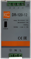 Блок питания на DIN-рейку КС DR-120W-12V / dr-120-12 - 
