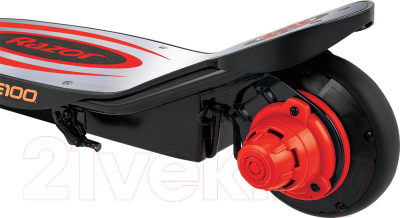 Электросамокат Razor Power Core E100 Aluminium Deck / 012101 (красный)