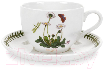 Чашка с блюдцем Portmeirion Botanic Garden Маргаритка / BGHG42000S
