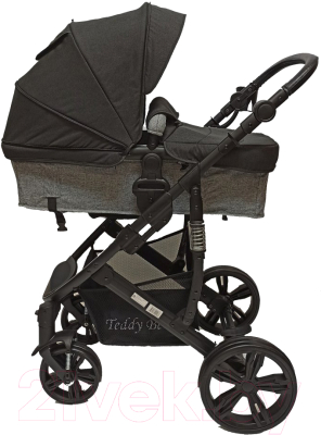 Детская универсальная коляска Teddy Bear SL 661 2 в 1 (серый)