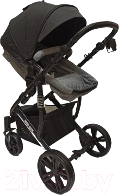 Детская универсальная коляска Teddy Bear SL 661 2 в 1 (серый)