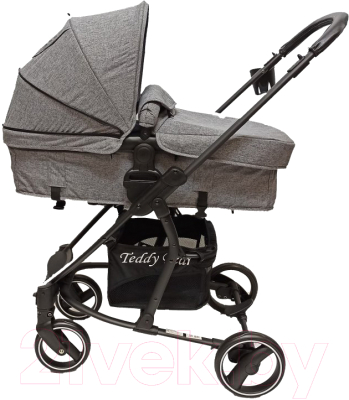 Детская универсальная коляска Teddy Bear SL 461 2 в 1 (серый)