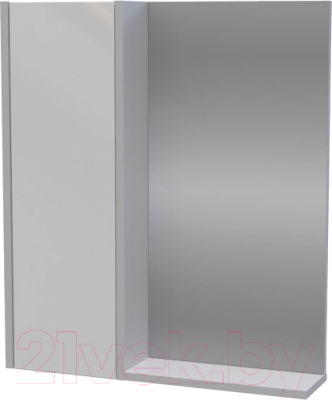 Шкаф с зеркалом для ванной АВН Line 60 / 112.21-01