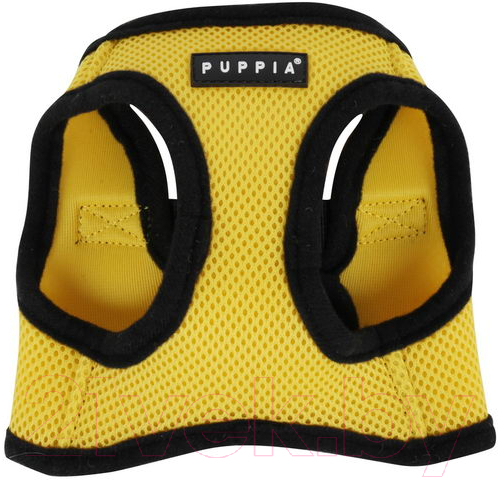 Шлея-жилетка для животных Puppia Soft Vest / PAHA-AH305-YE-3L (желтый) — фото 2