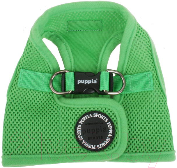 Шлея-жилетка для животных Puppia Soft Vest / PAHA-AH305-GR-3L (зеленый)
