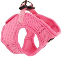 Шлея-жилетка для животных Puppia Soft Vest / PAHA-AH305-PK-3L (розовый) - 