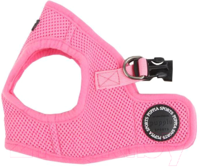 Шлея-жилетка для животных Puppia Soft Vest / PAHA-AH305-PK-L (розовый)