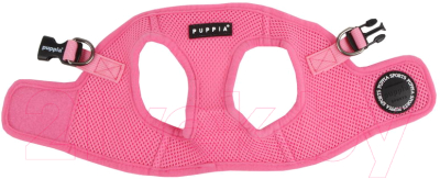 Шлея-жилетка для животных Puppia Soft Vest / PAHA-AH305-PK-S (розовый)