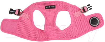 Шлея-жилетка для животных Puppia Soft Vest / PAHA-AH305-PK-XL (розовый)