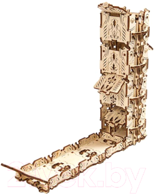 Башня для бросания кубиков Ugears Модульный Дайс-Тауэр 70069