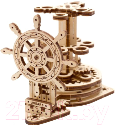 

Сборная модель Ugears, Штурвал-Органайзер 70074