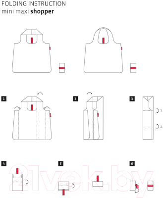 

Сумка-шоппер Reisenthel, Mini Maxi Shopper 24 Spring / AT0028BL