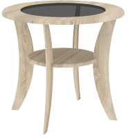 Журнальный столик Кортекс-мебель Лотос-2 (дуб сонома) - 