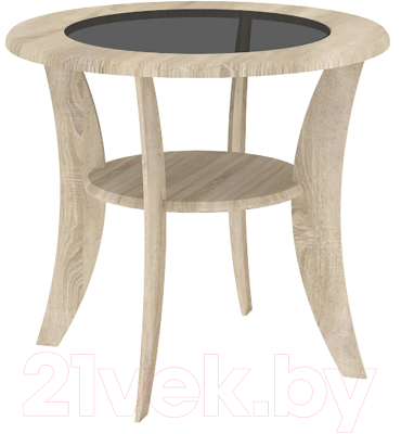 Журнальный столик Кортекс-мебель Лотос-2 (дуб сонома)