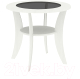Журнальный столик Кортекс-мебель Лотос-2 (ясень белый) - 